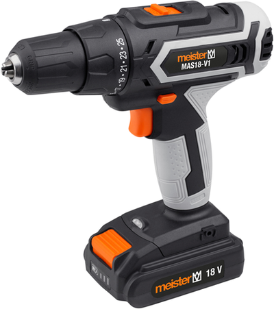 Meister Bohrmaschine 18 V Li-Ion MAS18 V 5 Jahre w – wu5451310