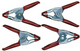 Meister Klebezwingen-Set 50mm 4-teilig - wu5285800