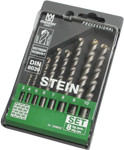 Meister Steinbohrer-Set 8-teilig w - wu5598000