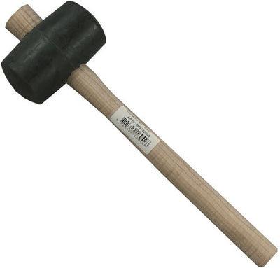 Milkmaid Gummihammer 55 mm Hartgummi flach – mm782055