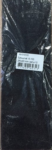 Milkmaid Schleifblatt K-100 280 x 93 mm (Set mit 10 Stück) – mm519100