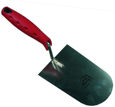 Milkmaid Putzkelle Edelstahl rund, 2K-Softgriff – mm609180