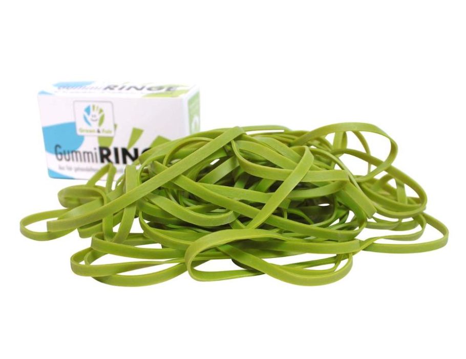 Grüne und faire elastische Banden von Naturkautschuk + 32..