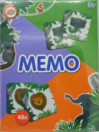 Intro Memo Memory Game sammeln die meisten Doppelkarten, mit Tieren Bilder
