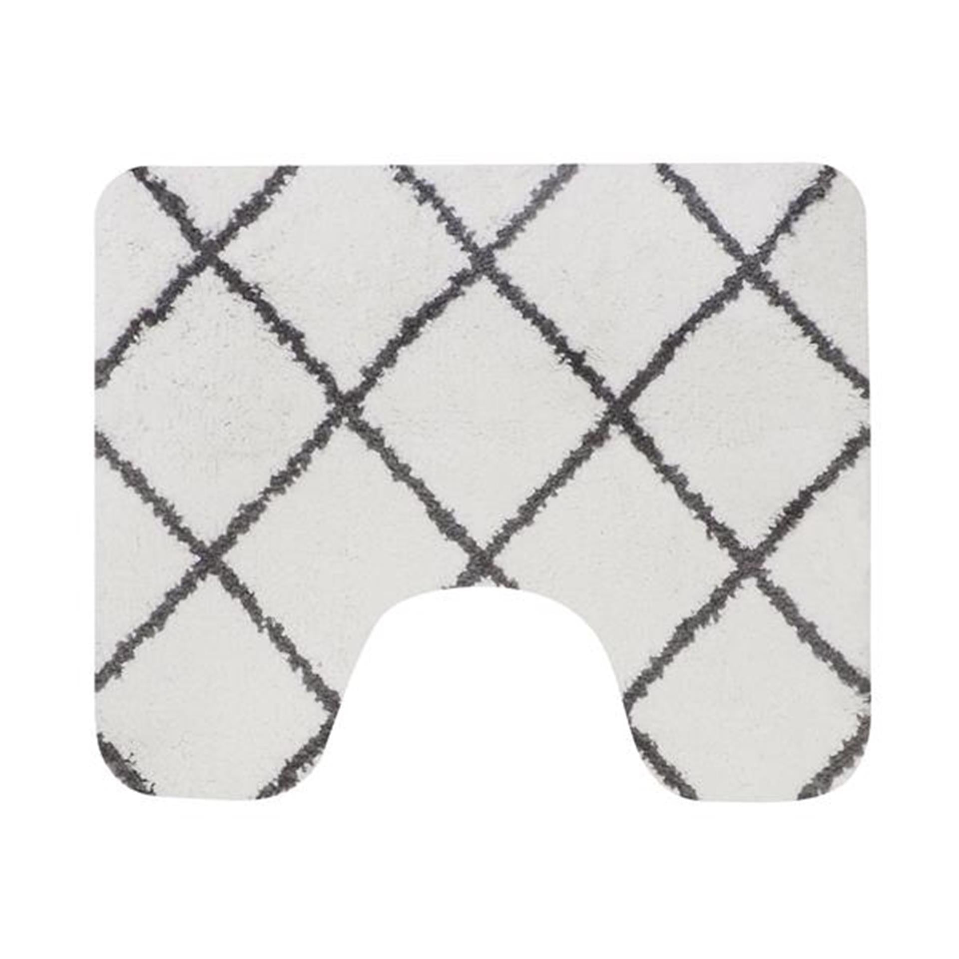 Dutch House Menton Toilettenvorleger 60x50cm weiß