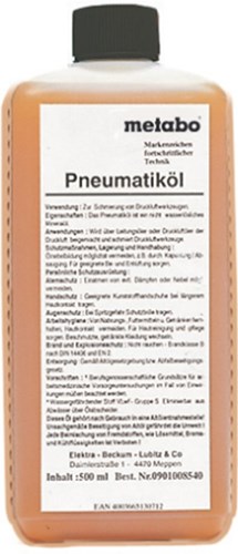 Metabo Zubehör Kompressoröl 1l - 0901004170