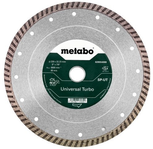 Metabo Zubehör Diamant-Schleifscheibe | ø 230x22,23mm | sp-ut | Universal-Turbo-SP - 628554000