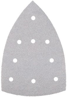 Metabo Zubehör Klebe-Schleifblätter 100 x 150 mm, P 80, 9 Löcher mit Klettverschluss (SMA) – 635214000