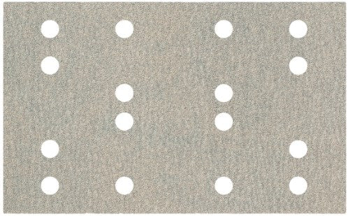 Metabo Zubehör Klebe-Schleifblätter 80 x 133 mm, S. 120, 16 Löcher mit Klettverschluss (SRA) – 635201000