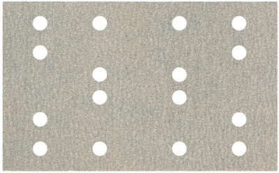 Metabo Zubehör Klebe-Schleifblätter 80 x 133 mm, S. 120, 16 Löcher mit Klettverschluss (SRA) – 635201000
