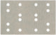 Metabo Zubehör Klebe-Schleifblätter 80 x 133 mm, S. 120, 16 Löcher mit Klettverschluss (SRA) – 635201000