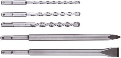 Metabo Zubehör SDS-Plus Bohrmeißel-Set SP 5-teilig 630465000