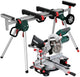 Metabo Kappsäge kg 216 m mit Zugfunktion | neues Modell + KSU 251 Fahrgestell