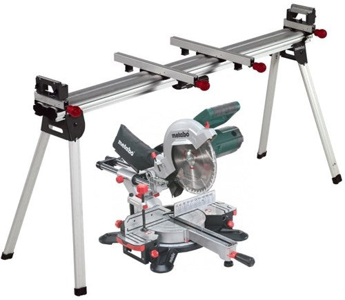 Metabo Kappsäge kg 254 m mit Zugfunktion | neues Modell + KSU 401-Chassis - 690860000