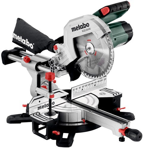 Metabo Kappsäge kg 254 m mit Zugfunktion | neuestes Modell - 613254000