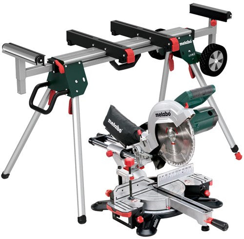 Metabo Kappsäge KGS 305 m mit Zugfunktion + KSU 251 Sockel