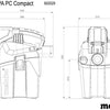 Metabo AS 18 HEPA PC Compact Akku-Allzweckstaubsauger | 18v | ohne Akkupacks und Ladegerät - 602029850