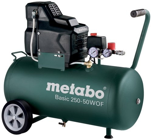Metabo Basic 250-50 W oder ölfreier Kompressor | 220 l min - 601535000