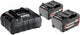 Bild Metabo Basisset 2x 18 Volt 4,0Ah Akkus | k+mix - 685050000