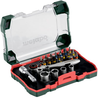 Metabo Bits Ratchet 26 PCs.