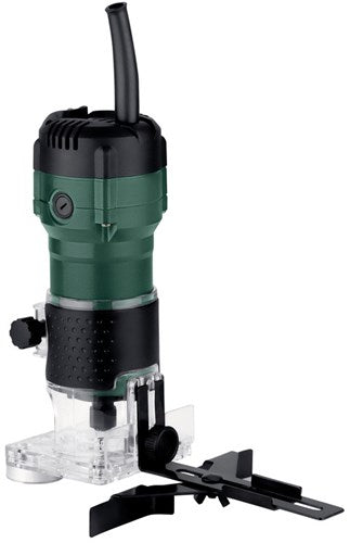Metabo fm 500-6 Kantenfräser | 500w | inkl. Parallelführung, Kopierflansch und Rollenführung - 601741000