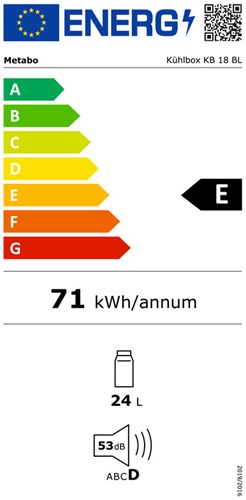 Metabo kb 18 Akku-Kühlbox | 18 Volt | ohne Akkupacks und Ladegerät - 600791850