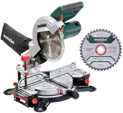 Metabo ks 216 m Set | Gehrungssäge | inkl. 2 Sägeblätter 690874000
