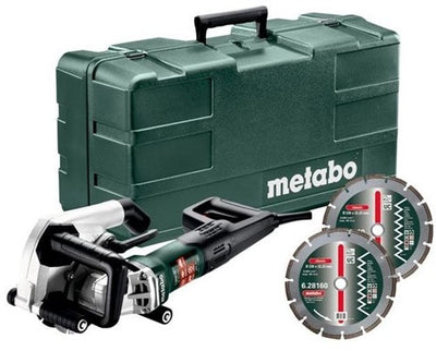 Metabo mfe 40 Wandschlitzfräse 1900 Watt 40 mm Tiefe mit 125 mm Scheiben – 604040500