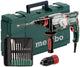 Metabo uhe 2660-2 Schnellspann-Kombihammer | 800 W 2,8 J + SDS-Plus-Bohrer-Set (10 Stück) – 600697510
