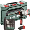 Metabo uhev 2860-2 Schnellkombihammer | 1100 W 3,4 J + SDS-Plus-Bohrer-Set (10 Stück) – 600713510