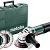 Metabo weq 1400-125 | 1400w | Winkelschleifer | mit 2 Diamanttrennscheiben - 600347510