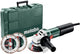 Metabo weq 1400-125 | 1400w | Winkelschleifer | mit 2 Diamanttrennscheiben - 600347510