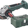 Metabo wpb 18 lt bl 11-125 Schnellwinkelschleifer 18-V-Gehäuse mit Paddelschalter in Metabox 165 l – 613059840