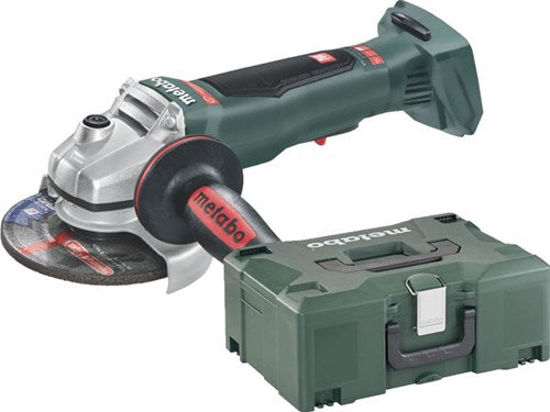 Metabo wpb 18 lt bl 11-125 Schnellwinkelschleifer 18-V-Gehäuse mit Paddelschalter in Metabox 165 l – 613059840