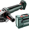 Metabo wpb 18 lt bl 11-125 Schnellwinkelschleifer 18-V-Gehäuse mit Paddelschalter in Metabox 165 l – 613059840