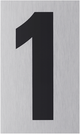 Metafranc Nummer 1 Aluminium – wu0507300
