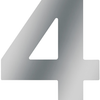 Metafranc Hausnummer 4 a2 120mm - wu0424037