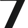 Metafranc Hausnummer 7 120mm schwarz - wu0424667