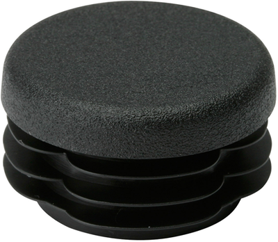 Metafranc Haube Rundrohr 30mm schwarz 4Stk w - wu0640006