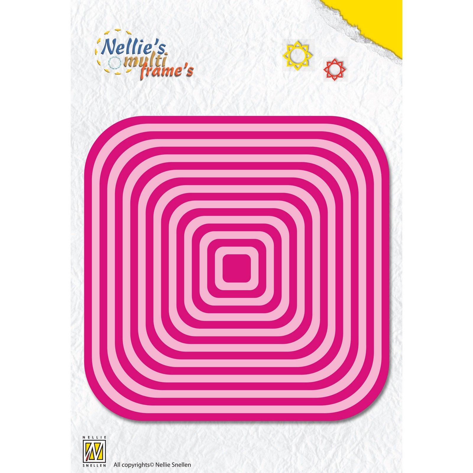 Nellies Wahl • Multi-Frame-Stanzformen, quadratisch, 19 Stück.