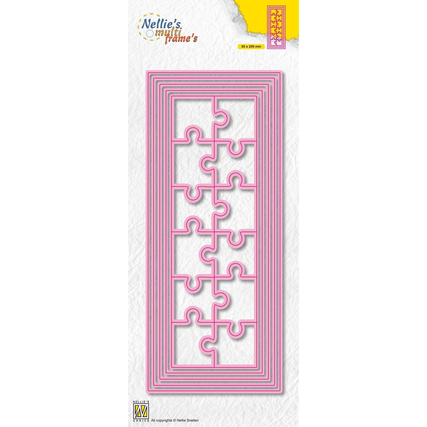 Nellies Wahl • Mehrrahmen-Stanzformen-Puzzle 5-teilig.