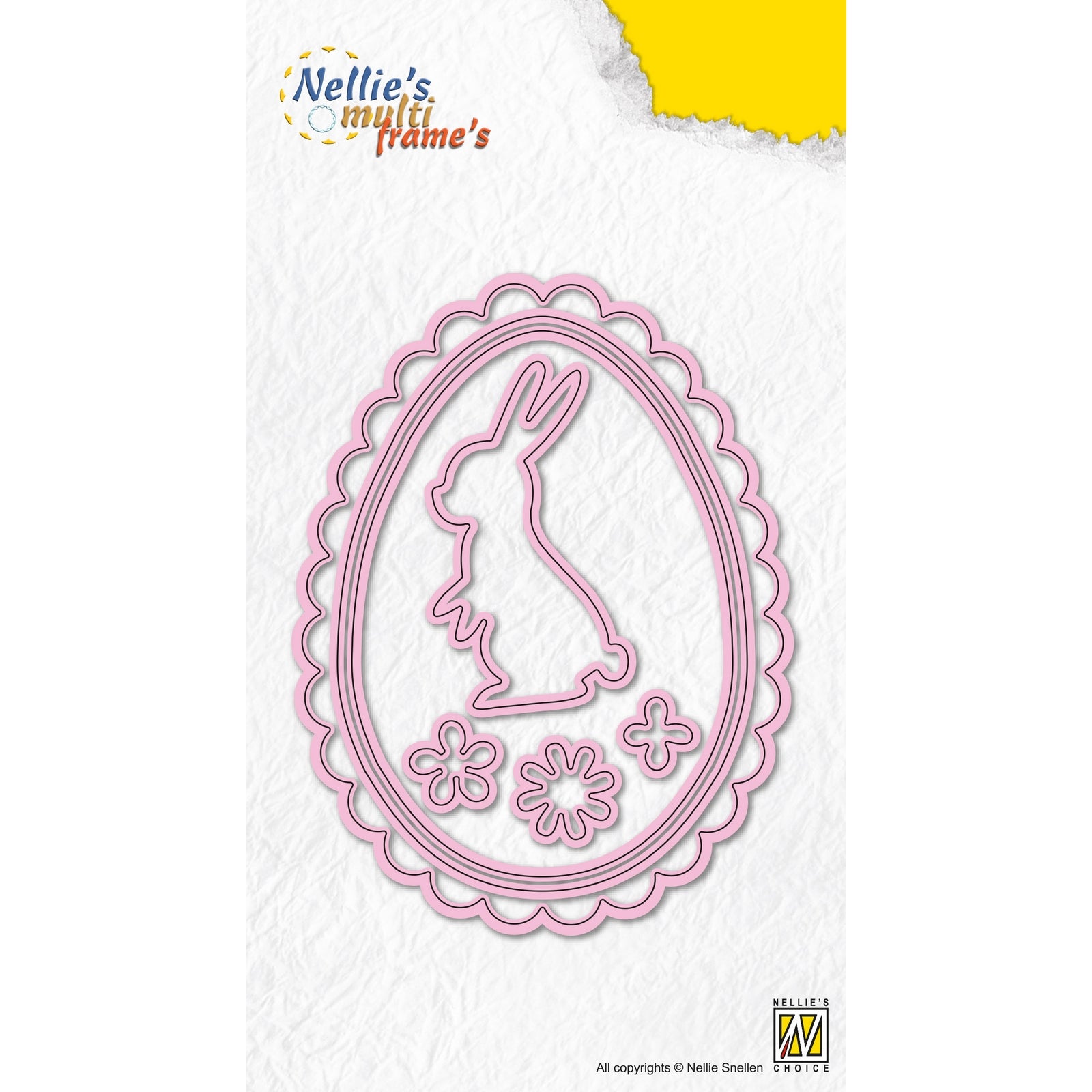 Nellies Wahl • Stanzformen Osterhase 7tlg.