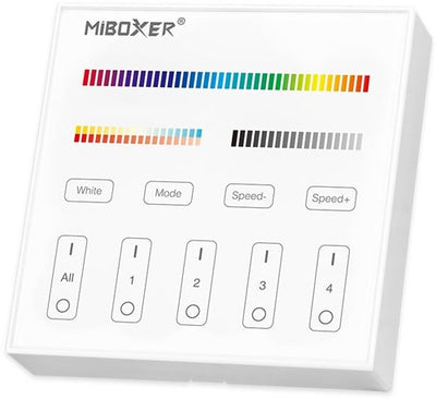 Mi-light RGB-CCT Funk-Aufputzschalter 2,4g LED0202