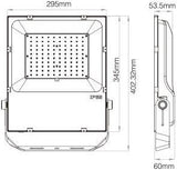 Mi-light RGB-CCT-LED-Flutlicht IP65 100 W LED0252 - afbeelding 2