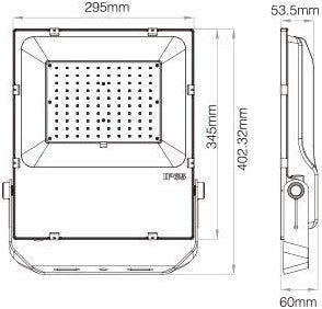 Mi-light RGB-CCT-LED-Flutlicht IP65 100 W LED0252