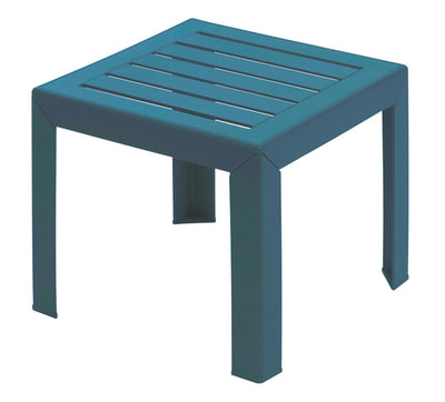 Grosfillex Miami Beistellgartentisch 40x40cm blau