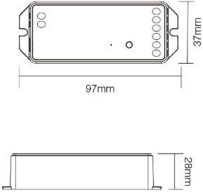 Miboxer-Controller 3in1 für LED-Streifen 2,4G - led0209
