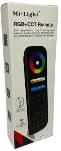 Miboxer RGB-CCT-Fernbedienung 2,4 g 8 Zonen schwarz – led0231