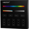 Miboxer rgb-cct kabelloser Aufputzschalter 2,4g 4-Zonen schwarz - led0232