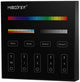 Miboxer rgb-cct kabelloser Aufputzschalter 2,4g 4-Zonen schwarz - led0232